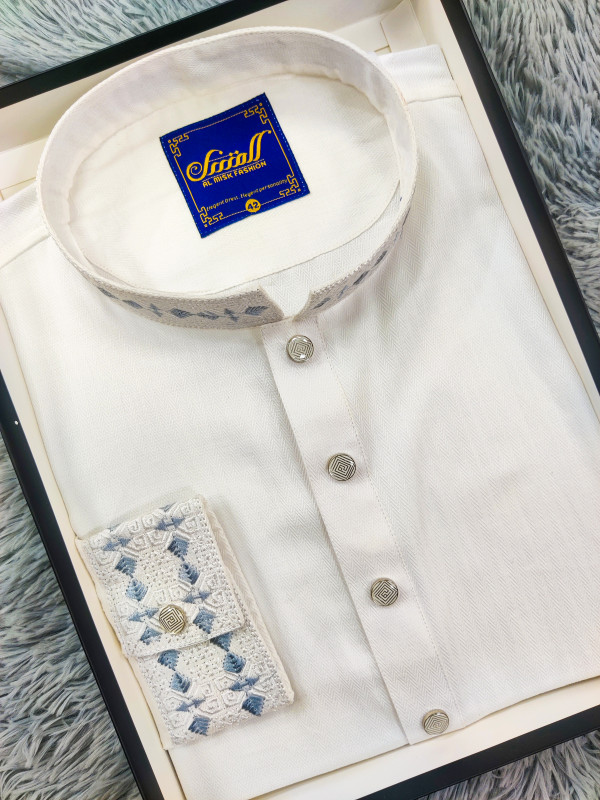 Sahara Panjabi White Code: 039